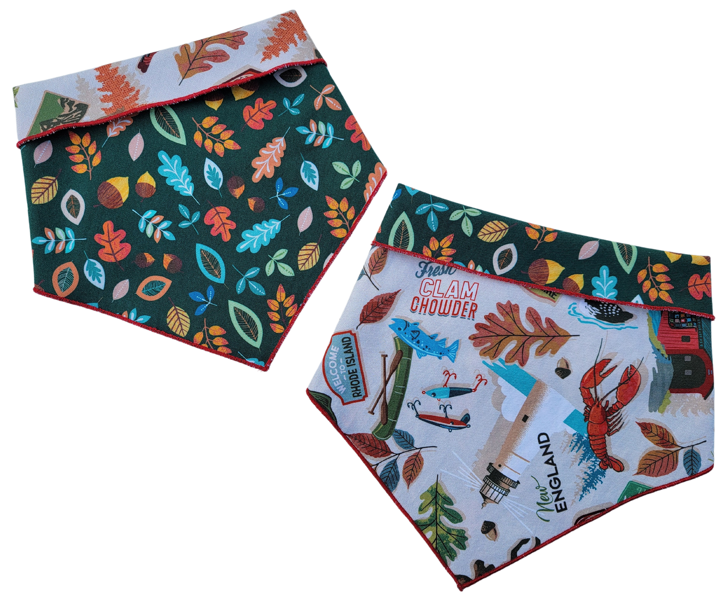 I Love New England Reversible Bandana