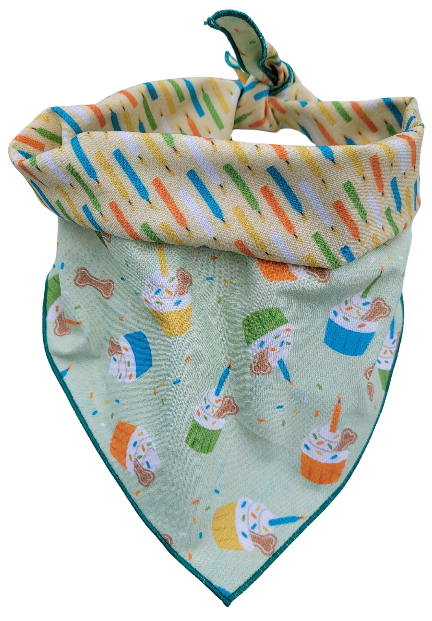Pupcake Party Reversible Bandana